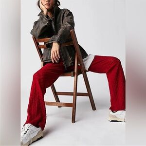 Nwot Free People FP One Ona Lace Flare Pants